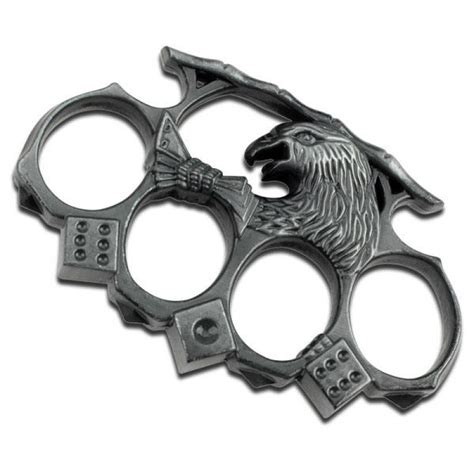 Eagle Brass Knuckles Street Fighting Knuckle Dusters Powerful Self
