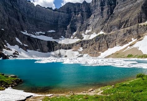 Iceberg Lake Glacier National Park Montana By Andrew Moore 2339 X 1600