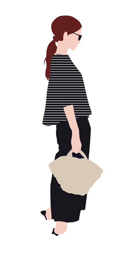 Vector People For Architecture People Illustration