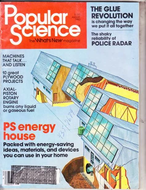 Popular Science Magazine August 1980 999 Picclick