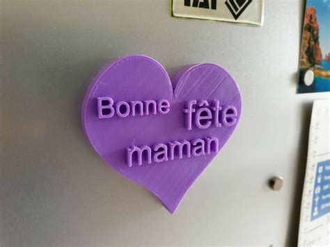 Free D File Bonne F Te Maman Happy Mothers Day D Print Design To