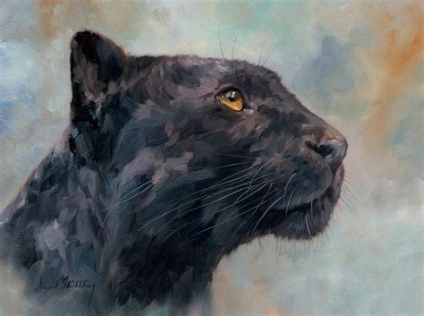 Panther Oil Painting