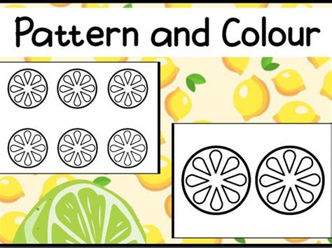 Pattern And Colour Eyfs Ks1 Teaching Resources