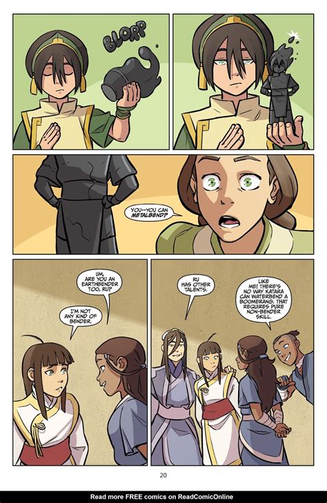 Read Online Nickelodeon Avatar The Last Airbender Imbalance Comic