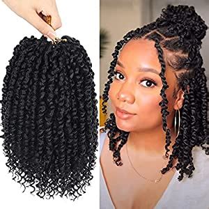 Amazon Com Bileaf Packs Passion Twist Crochet Hair Inch Pre Twisted Short Crochet Passion