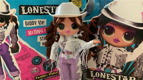 Lol Surprise Omg Remix Lonestar Doll Review Youtube