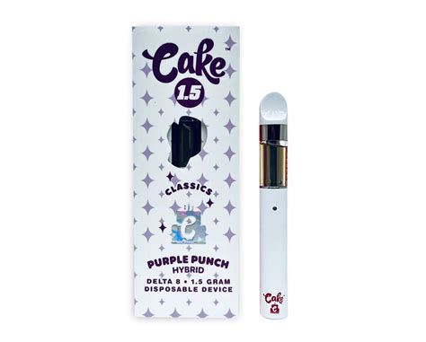 Buy Cake D8 Disposable Vape 15g Purple Punch Colorado Breeders Depot