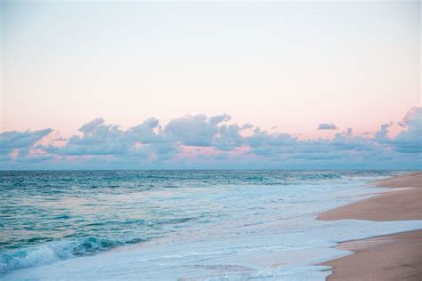 Beach Vibes ☼ On Beach Pastel Sunset Outdoor