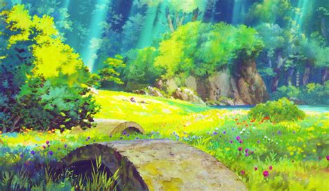 Suzuyajuzoo Studio Ghibli Background Scenery Background Anime Scenery