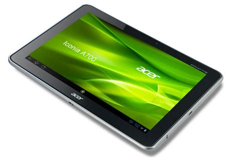 Acer Iconia A700 Für 305 Euro 10 Zoll Tablet Mit Full Hd Display