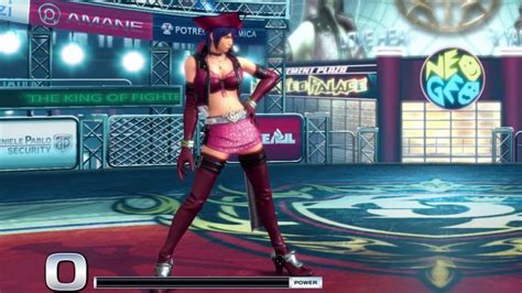 King Of Fighters Xiv All Sexybouncy Standing Animations Youtube