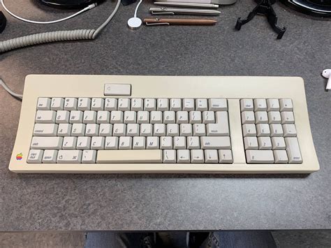 Apple M0116 Vintage Adb Mechanical Keyboard With Alps Switches