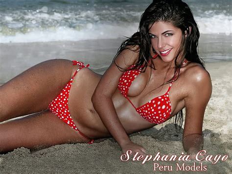 Peru Models Stephania Cayo Models Peruvian Bonito Sexy Excellent
