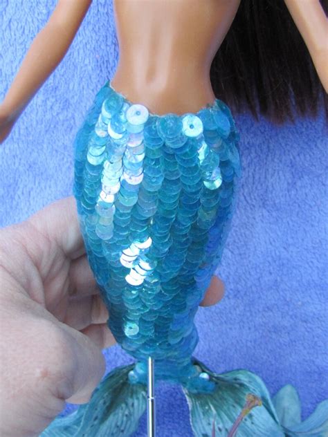custom ooak mermaid barbie doll lana the stunning etsy