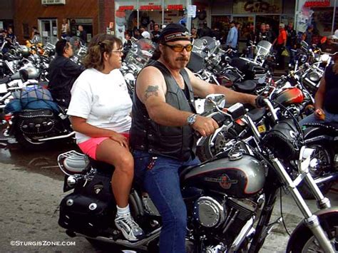 Sturgis South Dakota Biker Couple