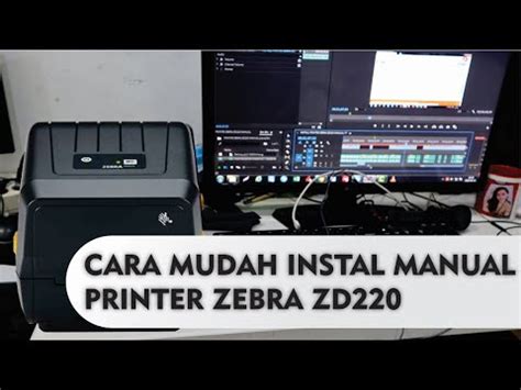 Please see the complete software section below for a list of all available printer software. INSTAL MANUAL PRINTER ZEBRA ZD220 - YouTube