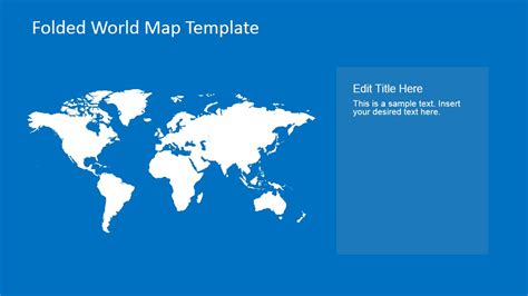 Plain World Map Clipart For Powerpoint Slidemodel