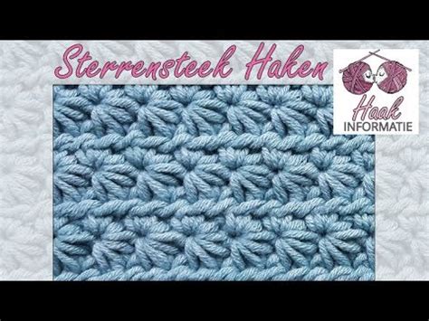 35 Uitleg Sterrensteek Stersteek Star Stitch Haken