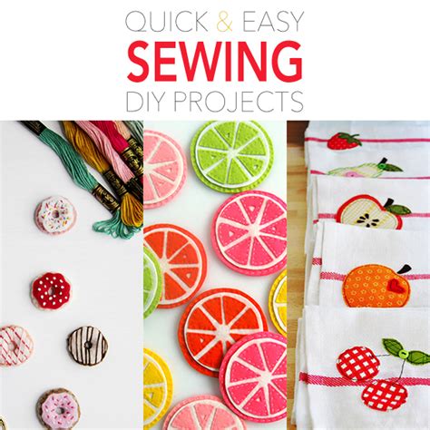 Quick And Easy Sewing Diy Projects Page 4 Of 12 The