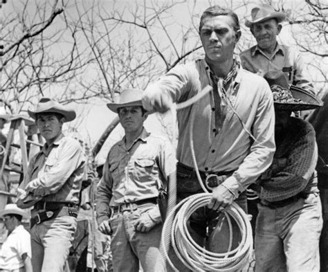 Steve Mcqueen And James Coburn In The Magnificent Seven 1960