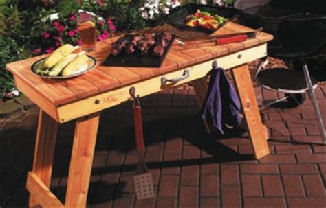 Les meilleurs produits des marques tristar,barbecook,oneconcept,klarstein ou domoclip! Wood Work Barbecue Table Plans PDF Plans
