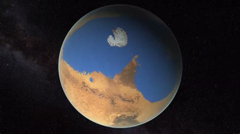 Wet Mars Red Planet Lost Oceans Worth Of Water New Maps