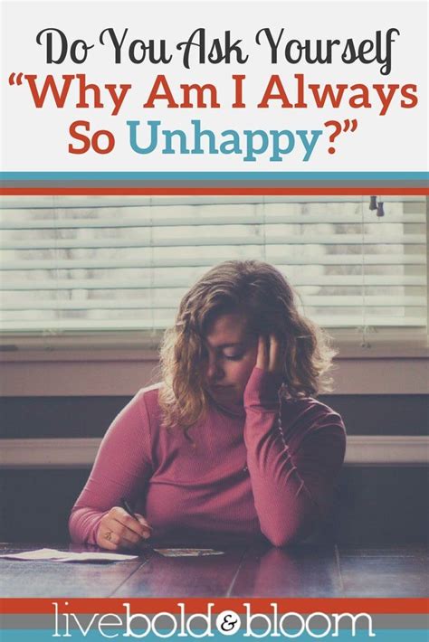 Why Am I So Unhappy 15 Top Reasons Youre Miserable Why Am I Unhappy Unhappy Unhappy At Work
