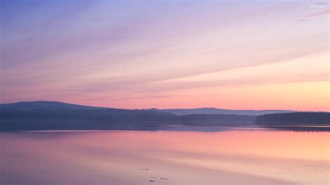 1079590 Sunlight Landscape Sunset Sea Bay Lake Water Reflection