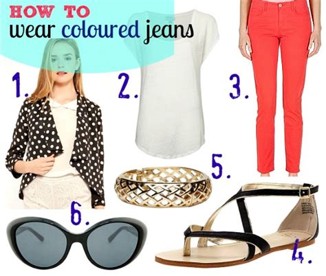 How To Wear Coloured Jeans Part 2 Styling You