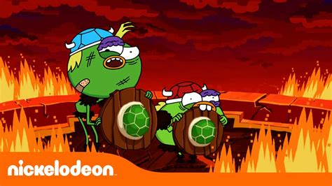 Breadwinners Patos Vikings Nickelodeon Em Portugu S Youtube
