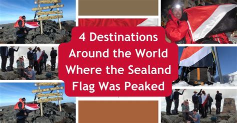 Sealand's Global Reach: Four Summits Where the Principality's Flag Flew