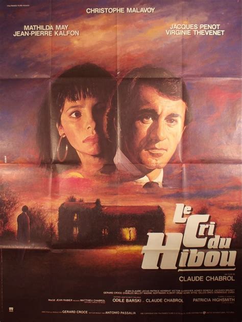 Affiche Du Film LE CRI DU HIBOU CINEMAFFICHE