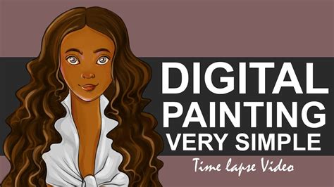 How To Make Digital Paintings Very Easy Stepsdigital Art For Beginners