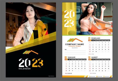 Download Template Kalender 2023 Bahasa Indonesia Gratis