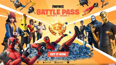 Deadpool Highlights Fortnite S New Battle Pass For Season