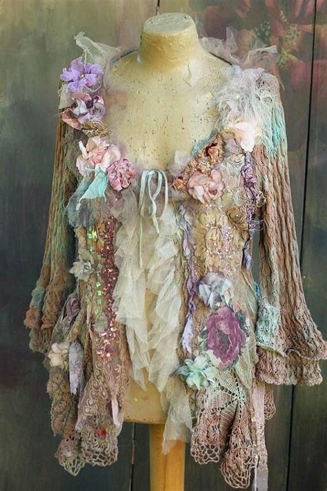 Shabby Chic Clothes Altered Couture Bohemian Style Clothing