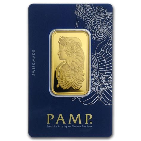 1 Ounce Pamp Suisse Gold Bar My Gold Platform