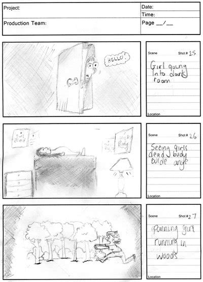 Storyboard And Animatic