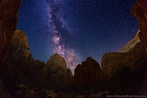 Starry Canopy Over Big Bend Zion Canyon Milky Way Stars O Flickr