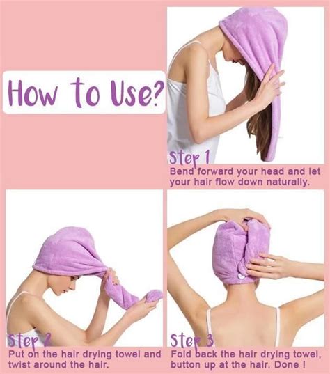 Magic Instant Dry Hair Towel Hazelpick Microfiber Towel Hair Quick