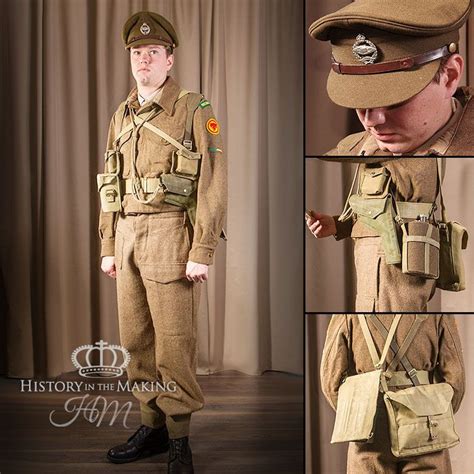 British Officer Battle Dress 1939 1945 History In The Making
