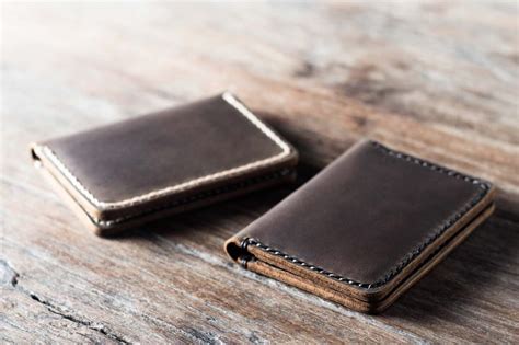 Buxton men's hunt credit card billfold wallet. Mens Credit Card Wallet Handmade Personalized