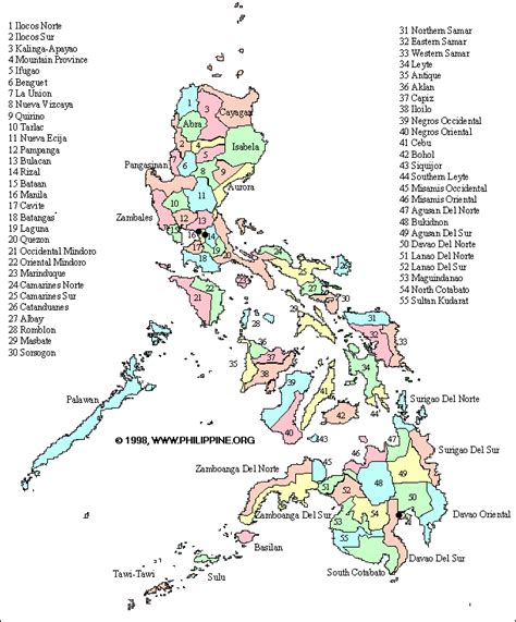 Philippines Map Regional Political Maps Of Asia Regional Political City