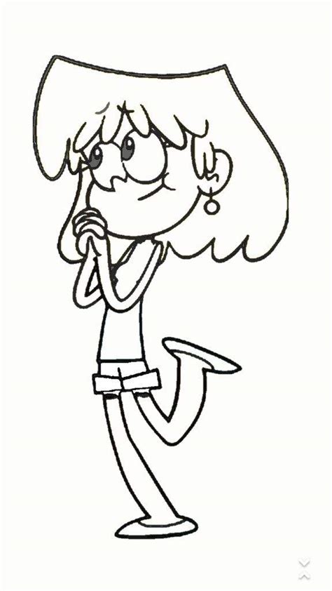 Loud House Coloring Pages Sketch Coloring Page