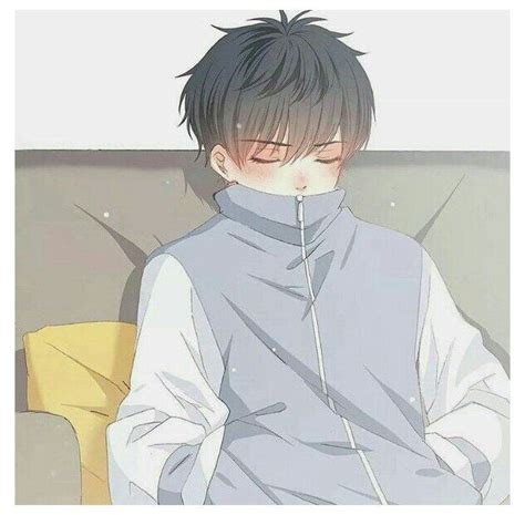 Sleeping Anime Boy Aesthetic Iphonewallpapertumblrwhite