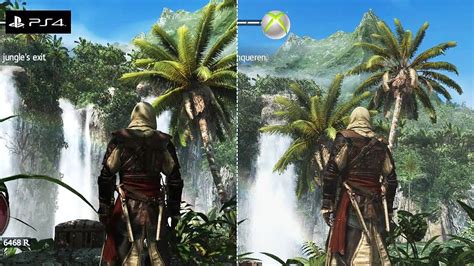 Assassins Creed 4 Black Flag Grafik Vergleich Ps4 Vs