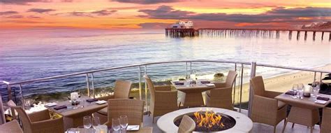 The Carbon Beach Club Enjoy Coastal Cuisine In A Beautiful Malibu
