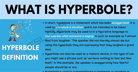 Hyperbole Definition Functions And Great Hyperbole Examples 7esl