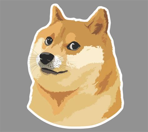 Doge Stickers Doge Dog Shiba Inu Doge
