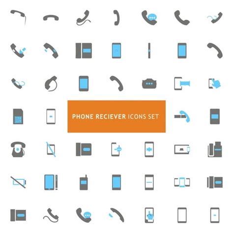 Phone Icons Eps Vector Uidownload